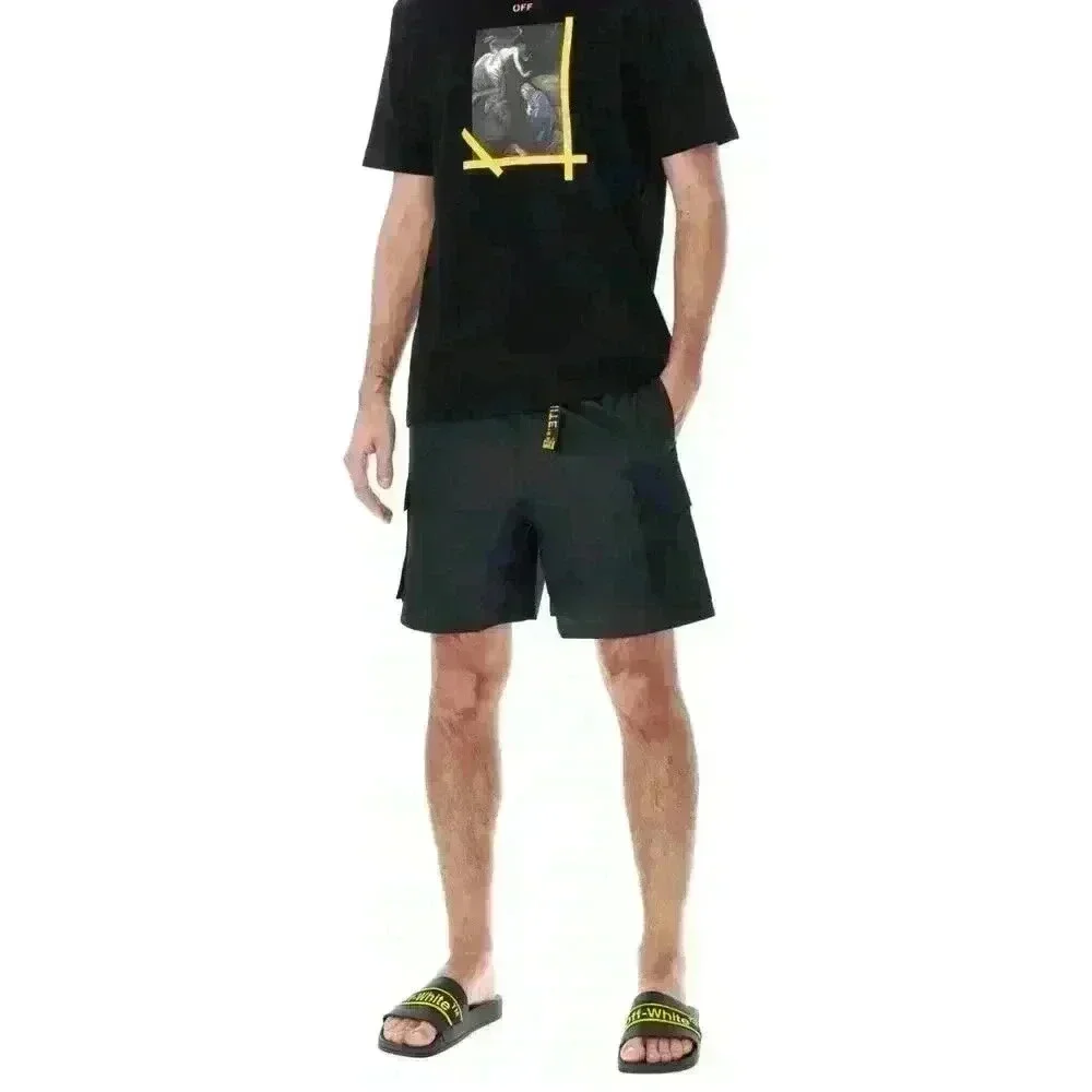 NWT Off-White Classic Belted Cargo Swim Shorts